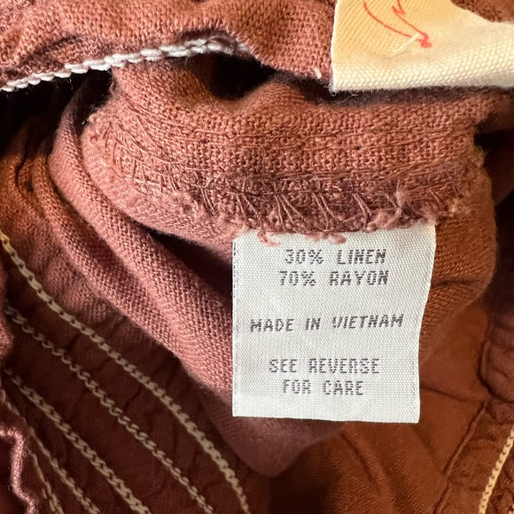 - NWT April Kiss linen beach pants - Picture 5 of 8